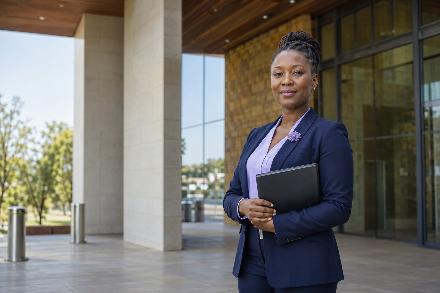 Black African woman lawyer representing Mfamana Attorneys